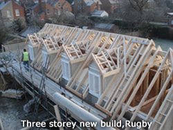 3 Storey new build, Rugby
